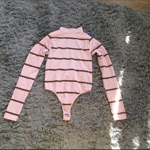 Fashion Nova bodysuit turtleneck